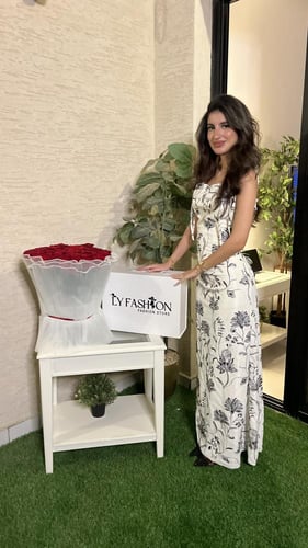 فستان ناعم بدون أكمام