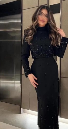 فستان سهرة باربي تطريز يدوي