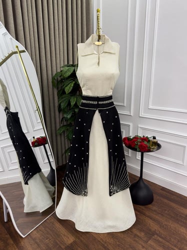 فستان سهرة باربي اسود بيج