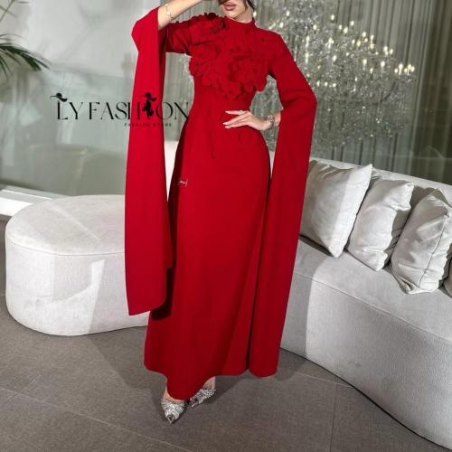 فستان سهره كريب استرتش راقي