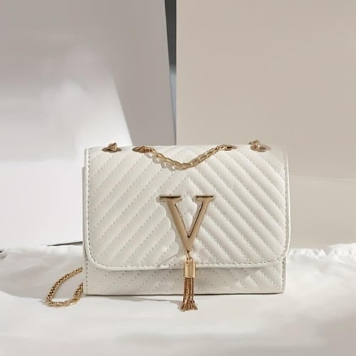 حقيبة يد فاخرة مطرزة