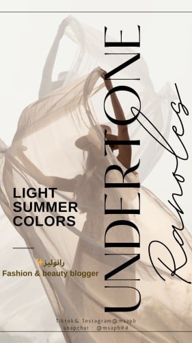 Light summer colors