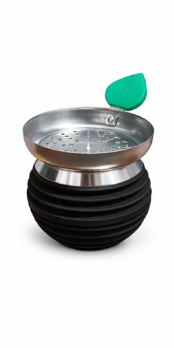 راس شيشة تفاحة راس أبل أون توب من المعدن المغطى با...