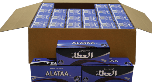 العطاء الازرق رول قصدير المنيوم