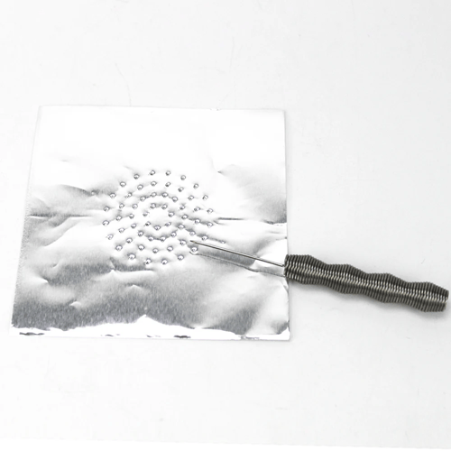 خرامة قصدير الشيشة من الحديد على شكل نابض زنبرك سس...