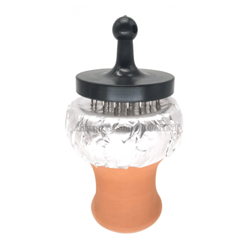 بالجملة - خرامة قصدير الشيشة كبس من الحديد والبلاس...