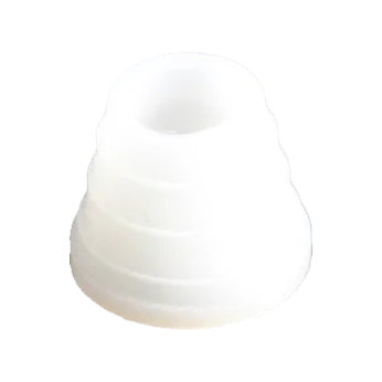 بالجملة - جلدة راس شيشة من السيليكون لون ابيض 1كيس...