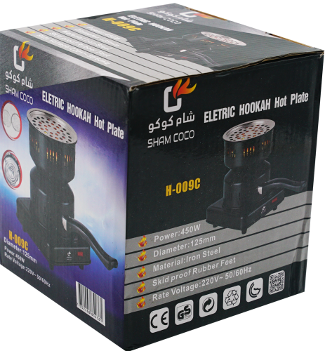 شام كوكو شعالة فحم كهربائية متعددة الاستخدامات