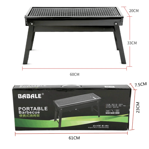 كانون منقل شواية شواء مقاس وسط 60سم متنقل من الستا...