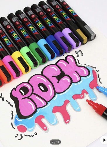 Leto أكريلك ماركرز ٢٤ لون