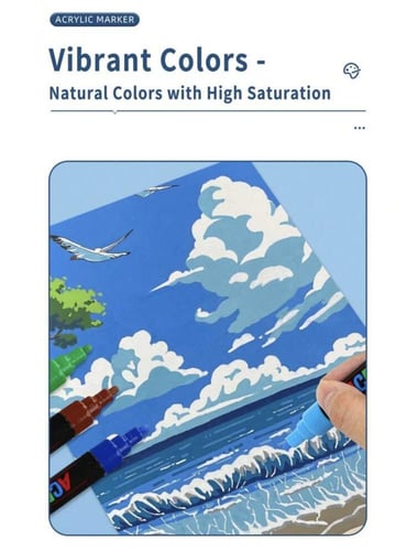 Leto أكريلك ماركرز ٢٤ لون