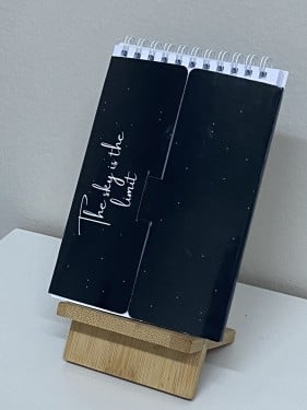 مذكرة لكتابة المفردات الانجليزية، غطاء لاخفاء الكل...