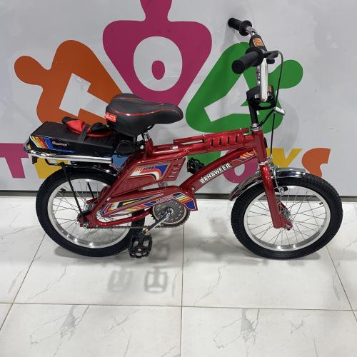 Rambo bike size 16 red color