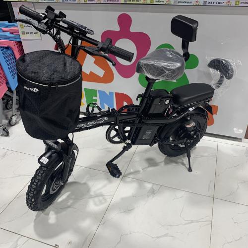 Electric bicycle size 14 black color