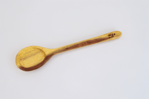 طقم ملاعق 4 قطع متعدد الإستخدام من أخشاب طبيعية من...