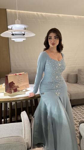 فستان سهره كريب شك