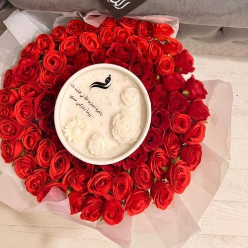 شمعة عرسان حسب الطلب