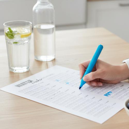 متابعة شرب الماء