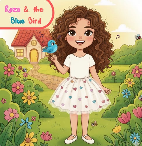 روزا والعصفور الأزرق - English