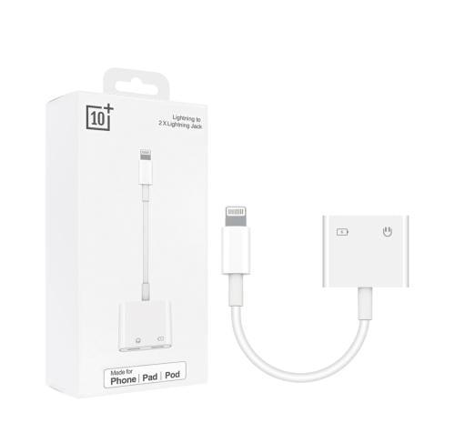 وصله TenPlus شاحن وسماعه 2 في 1