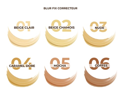 مصحح بلر فيكس بيج كلير - N° 01 - غاليور باريس