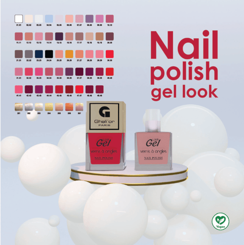 طلاء اظافر جل لوك - N° 24.24 - غاليور باريس