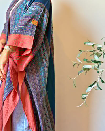 كيمونو كاجوال من الكشمير واللينين