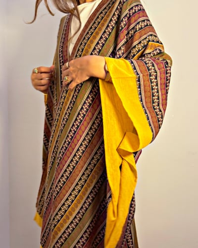 كيمونو كاجوال من الكشمير واللينين