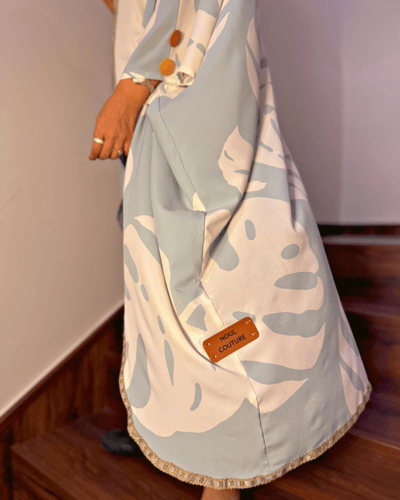 كيمونو قطني أنيق بملمس ناعم وتصميم مريح