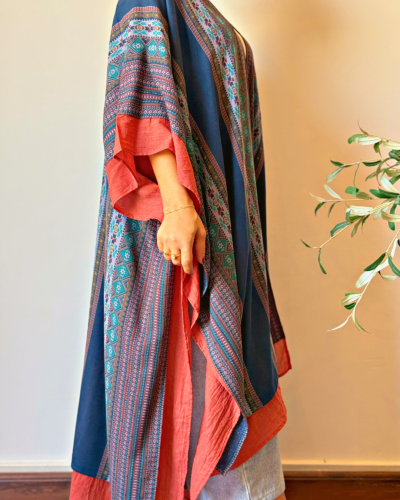 كيمونو كاجوال من الكشمير واللينين