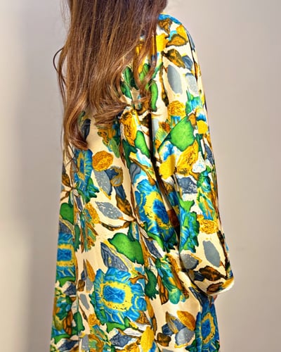 كيمونو حرير فاخر