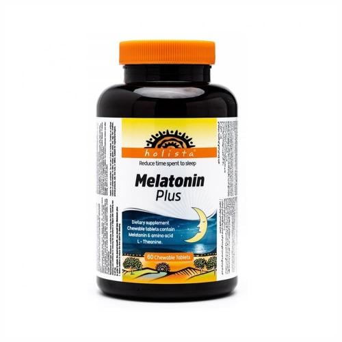 Holista Melatonin Plus 1.5 mg – 60 Chewable Tablet...
