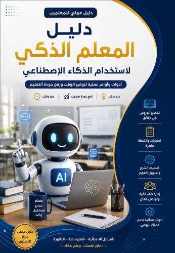 دليل المعلم الذكي لاستخدام الذكاء الاصطناعي