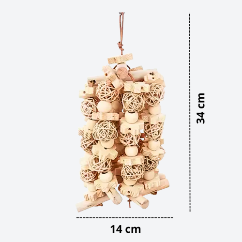 لعبة طيور خشب