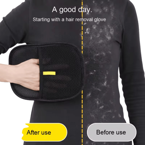 قفاز ازالة الوبر