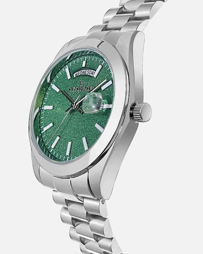 ساعة رجالية ستيل فضي