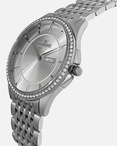 ساعة نسائية سفيسروز ستيل بلون فضي