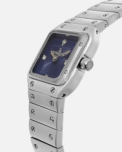 ساعة نسائية سفيسروز ستيل بلون فضي