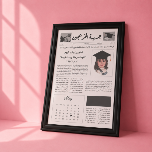 برواز التخرج مقاس A4