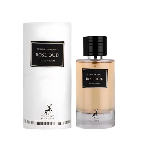 Maison Al Hamra Rose Oud Perfume 100 ml
