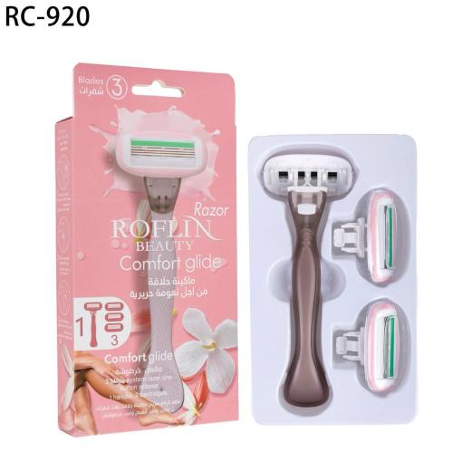 ماكينة حلاقة نسائية من ماركة Roflin Beauty (موديل...