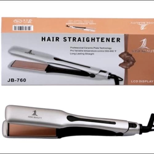 Professional hair straightening ceramic device from the brand Jose Beauty, model JB-760