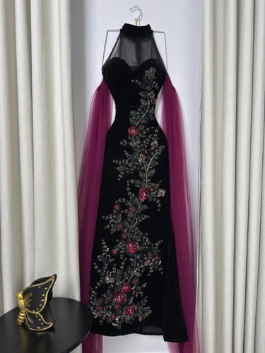 فستان سهره جوخ أنيق️