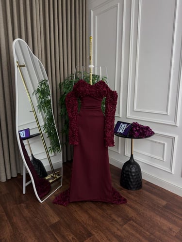 فستان سهره باربي ذیل كلفه ورود قصة "أوف شولدر"