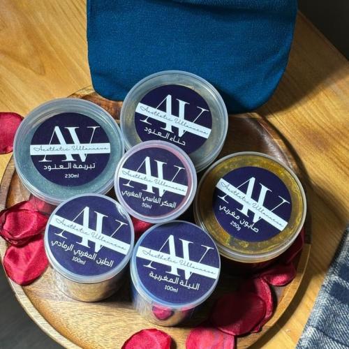 بكج الحمام المغربي مع الحنا