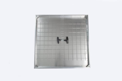 غطاء مجاري المنيوم 30 * 30 --- راوى 7سم RAWA