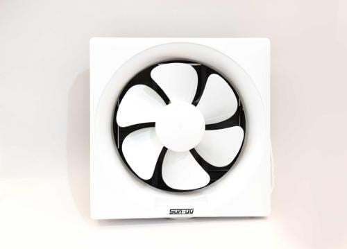 مروحة شفط جدار بلاستيك 30*30 شمسك بلاستك 10 بوصة