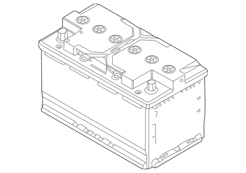 بطارية جينيسيس 2022-2025 G70