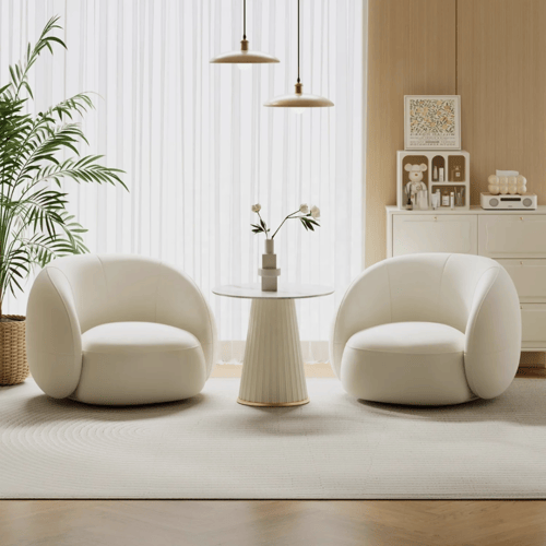 كرسي جلد استرخاء