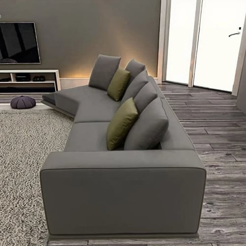 كنب لون رصاصي غامق